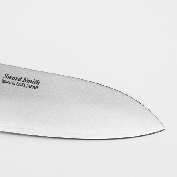 Yasuhiro Cutlery AUS-8 Nóż Santoku 16,5 cm
