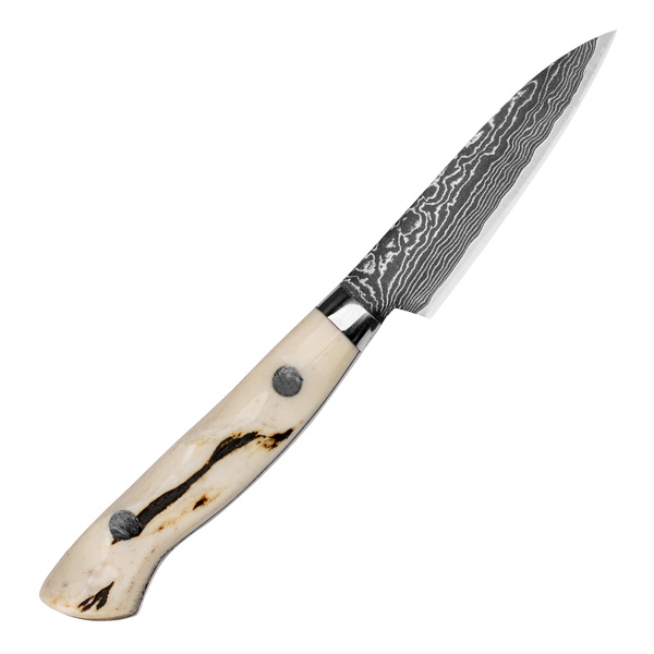 Yojiro Yamada Unique 03 VG-10 Damascus Nóż uniwersalny 8,5 cm