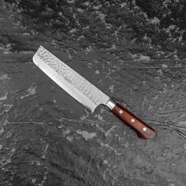 Sakai Takayuki Hammered VG-10 Nóż Szefa Nakiri 16,5 cm