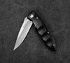 Nóż składany Mcusta Classic Wave Black Pakka Damascus VG-10 8,5 cm