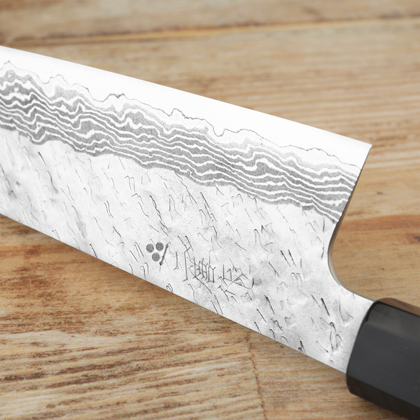 Nigara Hamono VG-10 Damascus Nóż Santoku 18 cm