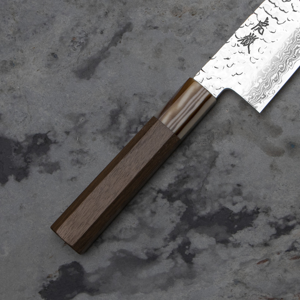 Kotetsu VG-10 Damascus Nóż Santoku 18 cm