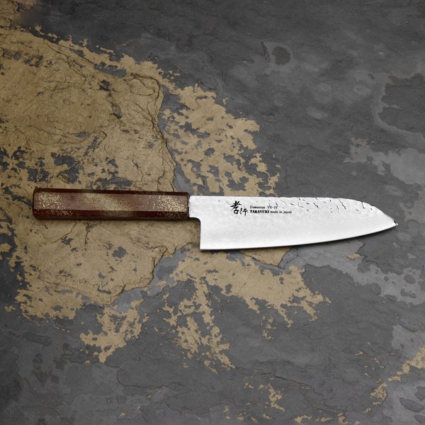 Sakai Takayuki Urushi VG-10 Sairen Nóż Santoku 17 cm