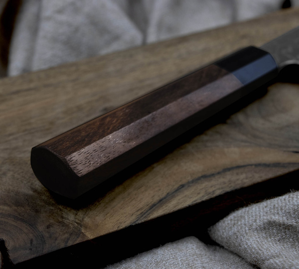 Sukenari ZDP-189 Damascus Nóż Santoku 18,5 cm