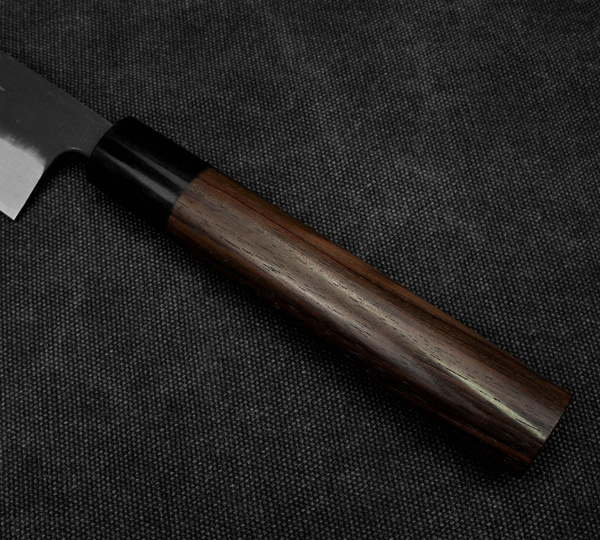 Shiro Kamo Aogami #2 Black Nóż Sujihiki 27 cm