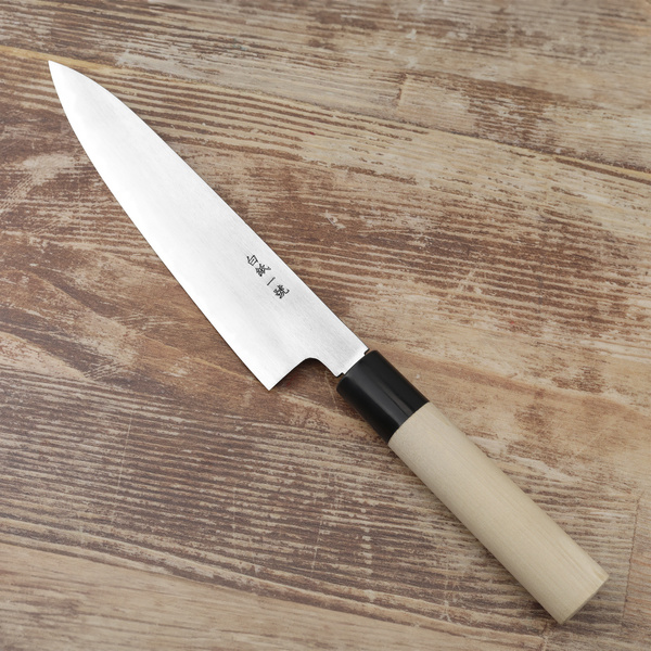Sakai Tohji Hagane Shirogami#2/Iron Nóż Szefa kuchni 21 cm