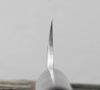 Hideo Kitaoka Shirogami#2 Satin Damascus Nóż Funayuki 18 cm