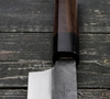 Hideo Kitaoka Shirogami Black Oktagon Nóż Kiritsuke 21 cm