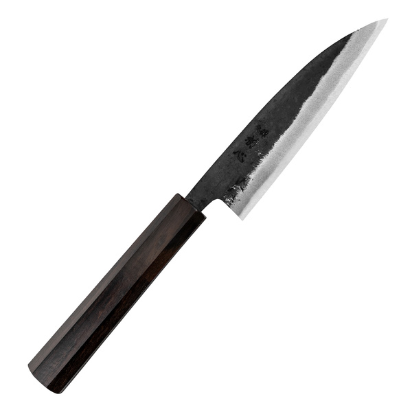 Hatsukokoro Sumi Aogami#2/Iron Kurouchi Nóż uniwersalny 12 cm