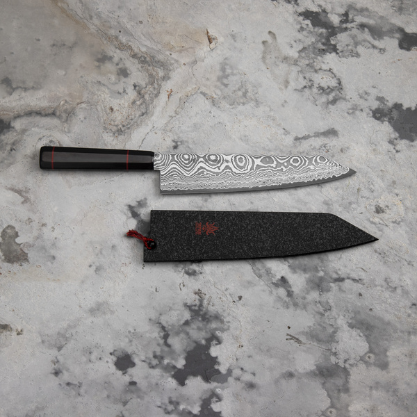 Seki Kanetsune Namishibuki SG-2 Nóż Kiritsuke Gyuto 21 cm + Saya