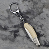 IT-CUT Nóż Składany z breloczkiem AUS-6 White Micarta 3,3 cm