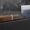 Kanetsune Shirogami#2 Damascus MATSU-ZUMI-YAKI Nóż Nakiri 16 cm