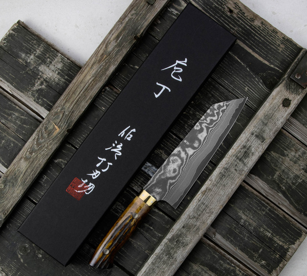 Takeshi Saji YBB Nóż Bunka 17 cm VG-10