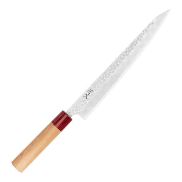 Tsunehisa Aogami Super/SS Red Nóż Sujihiki 24 cm