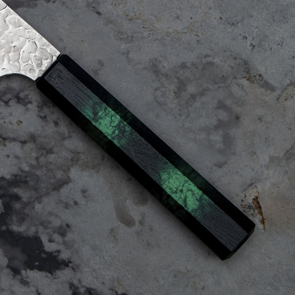Sakai Takayuki Nanairo VG-10 Green Nóż Kengata 19 cm