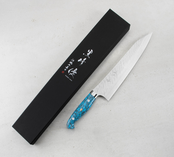 Yu Kurosaki Turquoise SRS-13 Nóż Szefa kuchni 24 cm