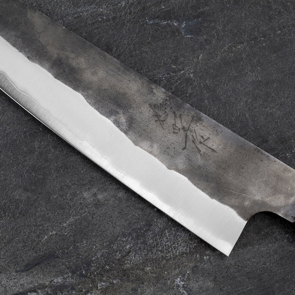 Hatono Aogami Super/SS Kurouchi Nóż Szefa kuchni 21 cm