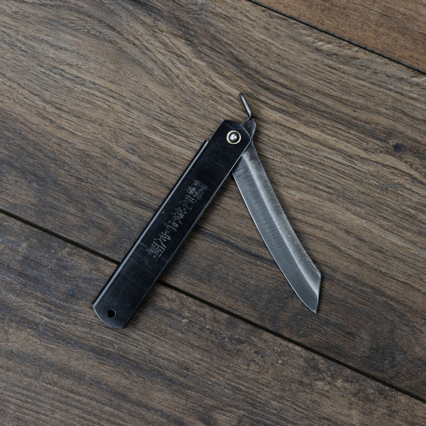 Nóż kieszonkowy Higonokami Kanekoma Mono Black 9 cm 