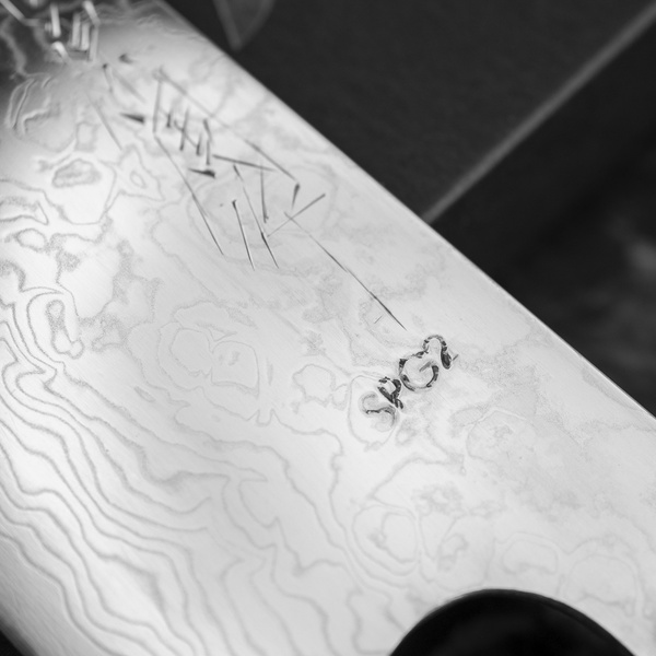 Matsubara SPG2 Damascus Nóż Bunka 18 cm