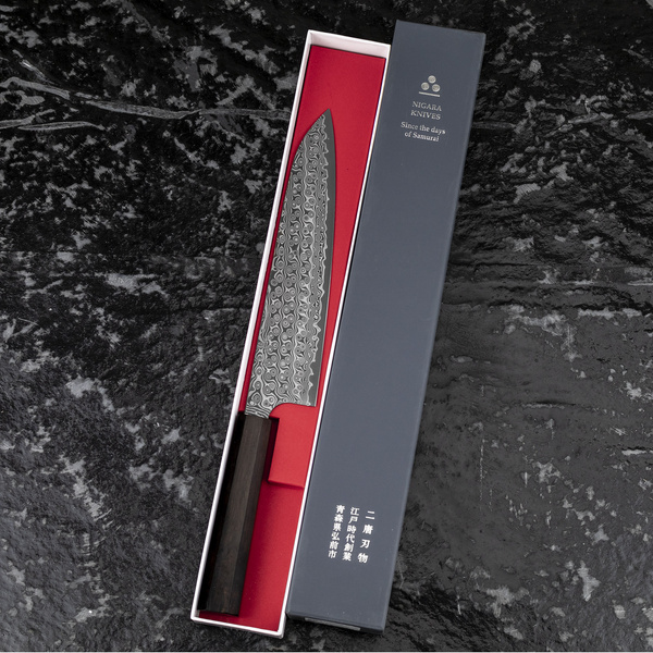 Nigara Hamono Anmon SG2 Damascus Nóż Szefa kuchni 23 cm