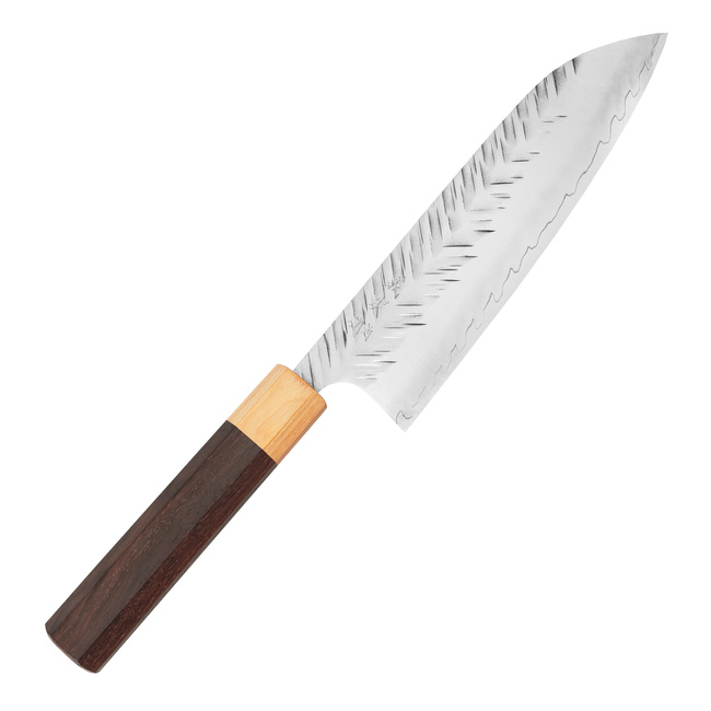 Yoshimi Kato SGSTRIX Kuro V-Tsuchi Nóż Santoku 17 cm