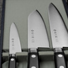 Tojiro DP3 Zestaw Nóż Uniwersalny 12 cm + Santoku 17 cm + Szefa kuchni 21 cm