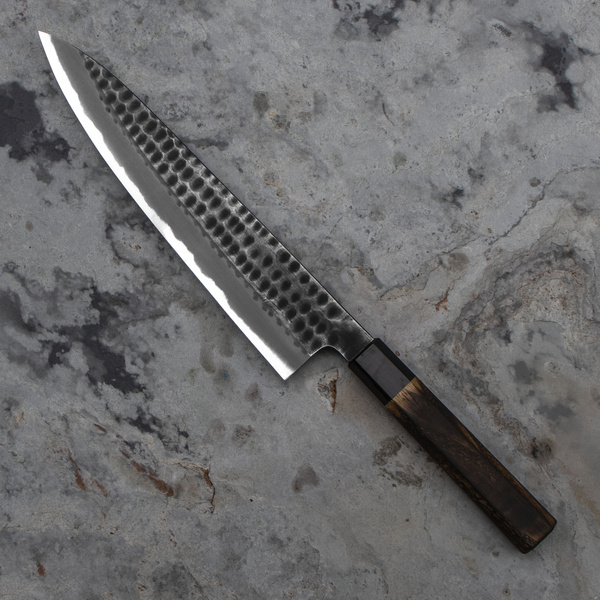 Mutsumi Hinoura Shirogami#2/Iron Nóż Szefa kuchni 24 cm