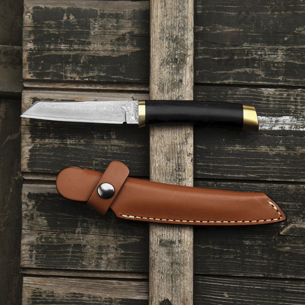 Hattori Hunter 2 Cowry-X Damascus Heban Outdoor 10 cm