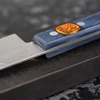 Shigeki Tanaka VG-10 Damascus Blue Nóż Szefa kuchni 18 cm