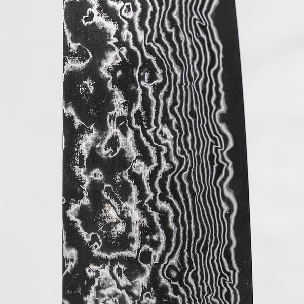 Hatono SG2 Damascus Black Dye Nóż Szefa kuchni 21 cm