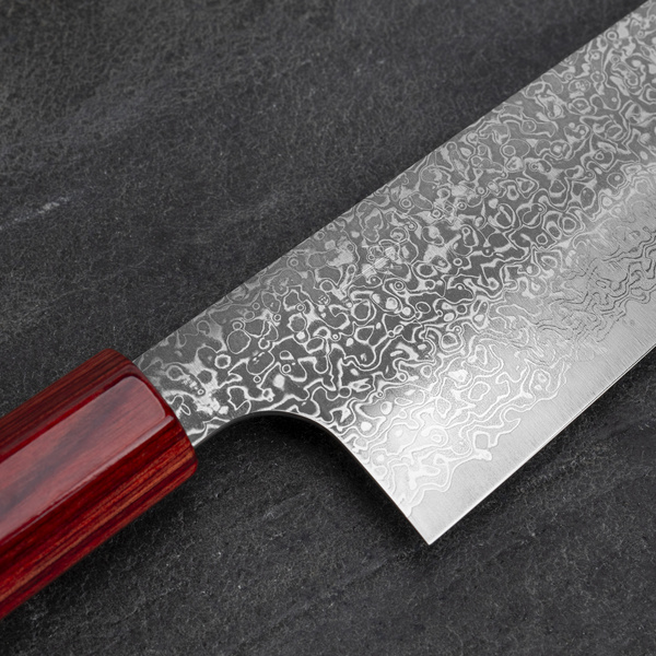 Kei Kobayashi SG2 Damascus Nóż Santoku 17 cm