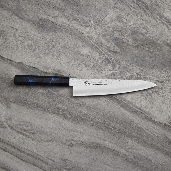 Sakai Takayuki Nanairo VG-10 Blue Nóż Szefa kuchni 21 cm