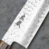 Kotetsu VG-10 Damascus Nóż Santoku 18 cm