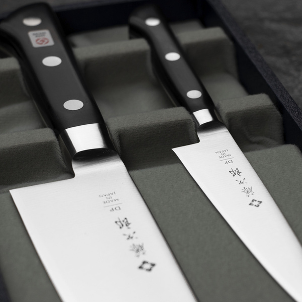 Tojiro DP3 Zestaw Nóż Uniwersalny 12 cm + Santoku 17 cm