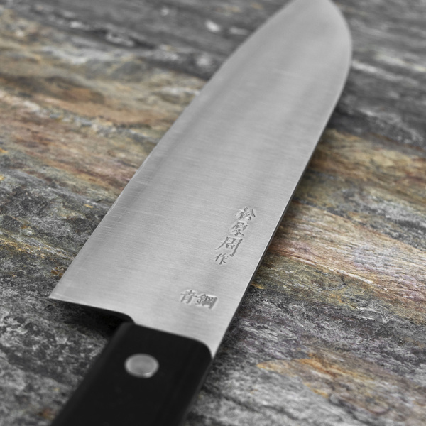 Katsuto Tanaka Aogami#2/SS Nóż Santoku 17 cm