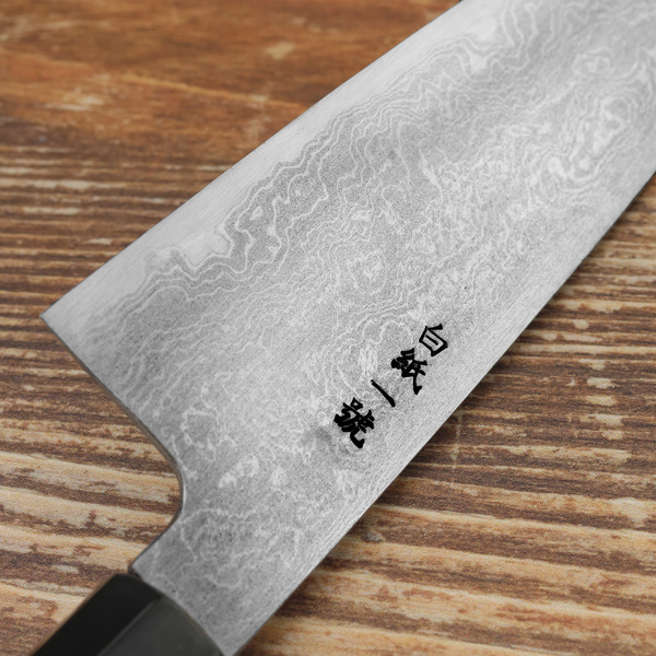 Sakai Tohji Suminigashi Hagane Shirogami#2/Iron Nóż Szefa kuchni 21 cm