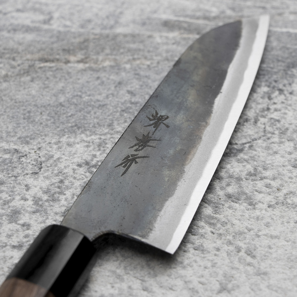 Sakai Takayuki Aogami#2/Iron Kurouchi Nóż Santoku 17 cm