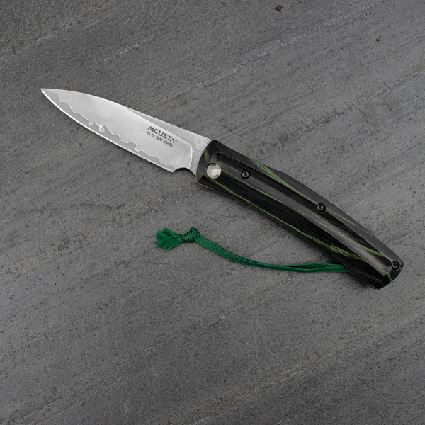 Nóż składany Mcusta Friction Folder Czarno-zielony VG-10 7,5 cm
