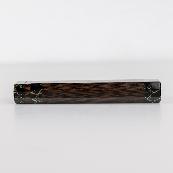 Japońska Rękojeść Oktagonalna Wasabi Black/Gold 13 cm