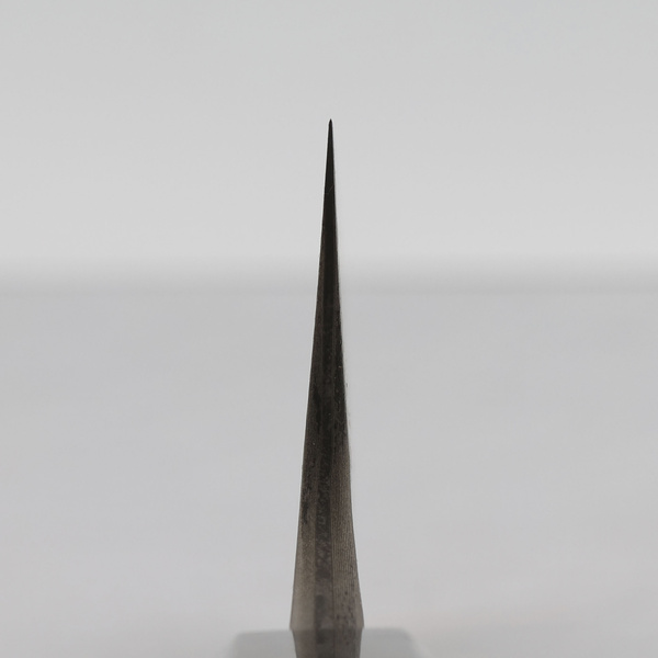 Nigara Hamono Silver#3 Etching Damascus Nóż Santoku 18 cm