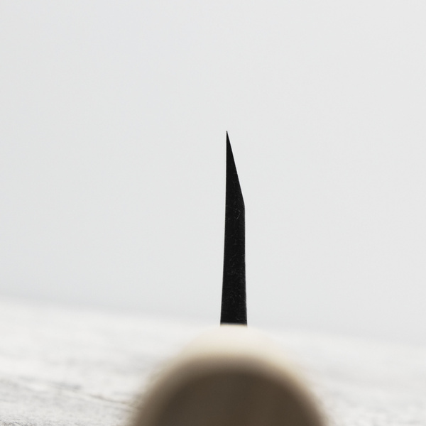 Ittetsu Forge Black Shirogami#2 Nóż Deba 16,5 cm Leworęczny