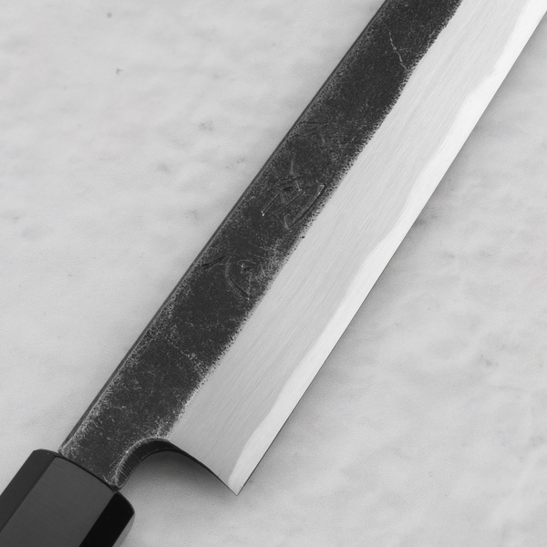 Hatsukokoro Shirasagi Aogami#2 Nóż Yanagiba 24 cm