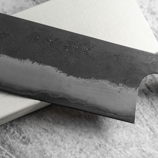 Matsubara Shirogami#1/Iron Nóż Nakiri 16 cm