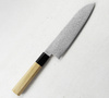 Misuzu Hamono AUS10 Damascus Nóż Santoku 18 cm