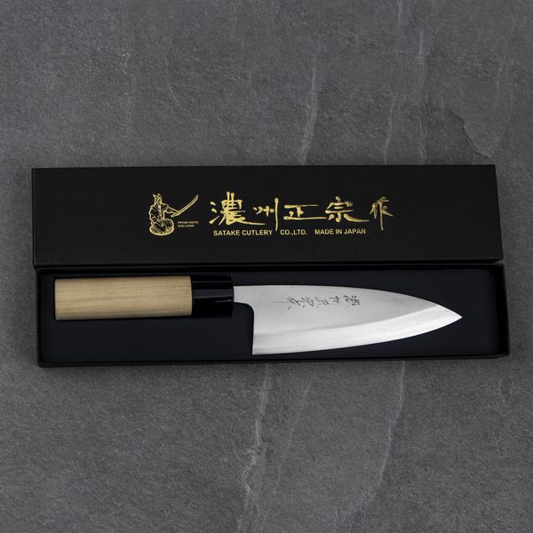 Satake Cutlery Mfg Shirogami#2 Pro Nóż Deba 15 cm