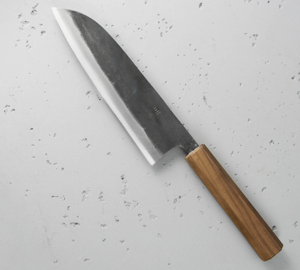 Ittetsu Shirogami#1 Nóż Santoku 18 cm
