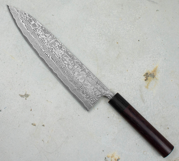 Shiro Kamo SG2 Damascus Nóż Szefa kuchni 24 cm