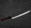 Shiro Kamo Aogami #2 Black Nóż Sujihiki 27 cm