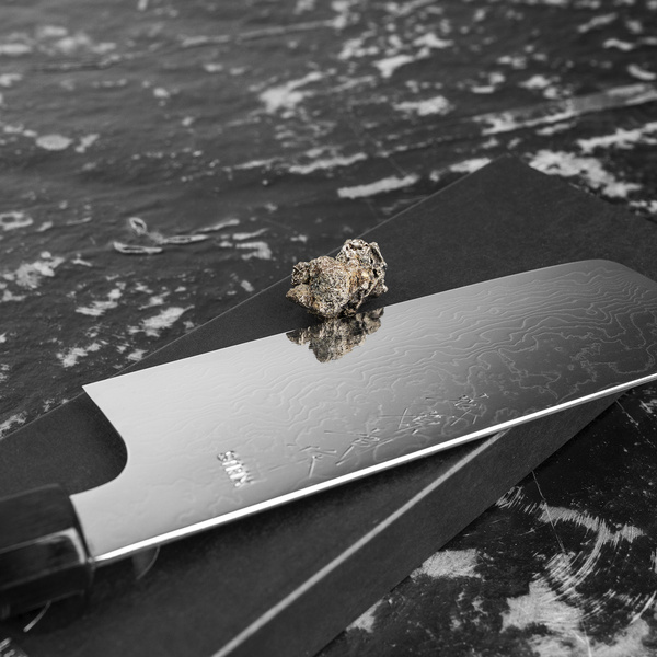 Matsubara STRIX Damascus Nóż Nakiri 16 cm