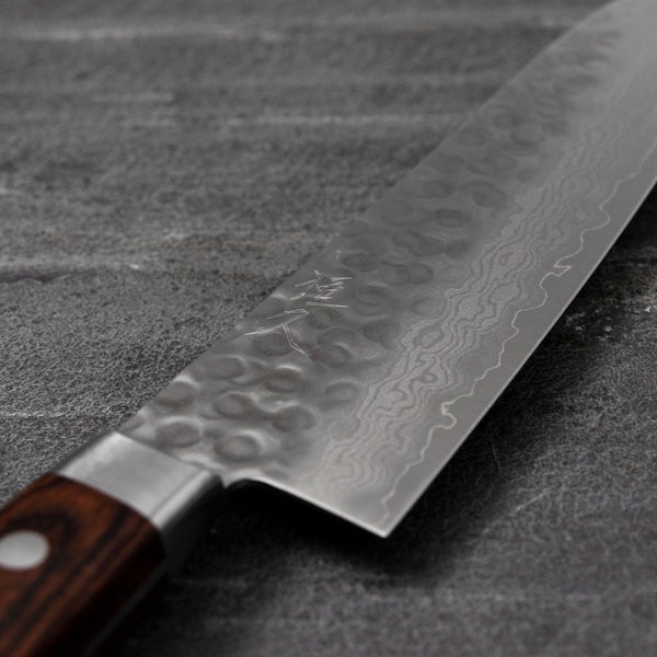 Tsunehisa VG-10 Damascus Brown Nóż Szefa kuchni 18 cm
